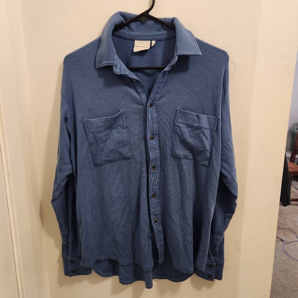 Richer Poorer Cozy Rib Button Down